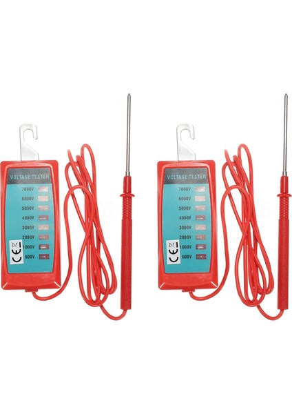 Çiftlik Bahçesi Güneş Çit Arızası Için 2x Elektrikli Çit Gerilim Test Cihazı (Yurt Dışından)