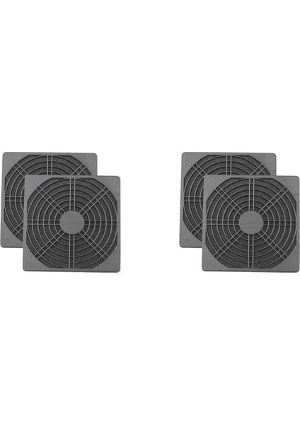 4 Adet Toz Geçirmez Blower Guard Abs Bilgisayar Vantilatör Izgarası 120MM Fan Filtresi Fan Örgü Kapak Aletsiz Fan Süzgeç (Yurt Dışından)