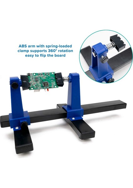 Devre Kartı Kaynak Braketi Yardımcı Sıkma Tabanı Pcb Anakart Bakım Sabitleme Alet Tutucu (Yurt Dışından)