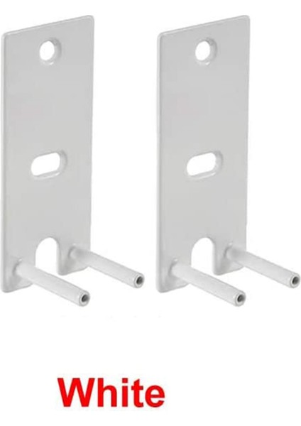 Omnijewel Lifestyle 650 Için 2 Çift Duvara Montaj Braketi, Hoparlör Duvara Montaj Braketlerinin Değiştirilmesi, Beyaz (Yurt Dışından) indirimleri