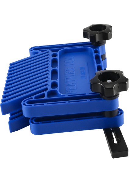 2 Adet Ayarlanabilir Ağaç Işleme Aletleri Masa Testereleri Için Tüy Tahtası, Yönlendirici Masalar ve T Yuvalı Şerit Testere, Gönye Yuvaları-Mavi (Yurt Dışından) fırsatları