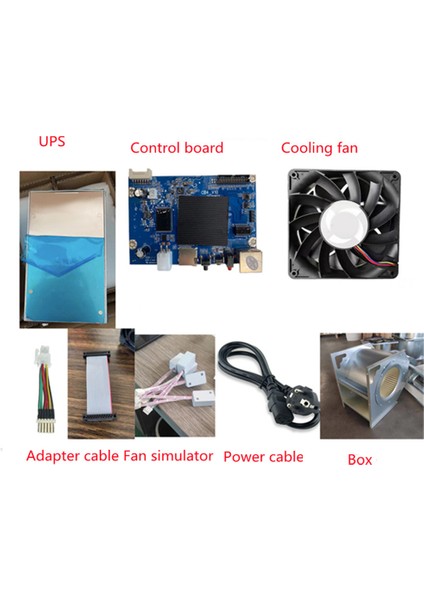 Innosılıcon T3 T3 + T3 + B Madenci 1 Adet Için T4U16 4U16 Asıc Çip (Yurt Dışından)
