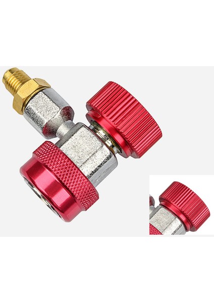 R134A Araba Klima Florür Hızlı Bağlantı ve Sıvı Soğutucu Dönüşüm Hızlı Bağlantı Aracı (Yurt Dışından)