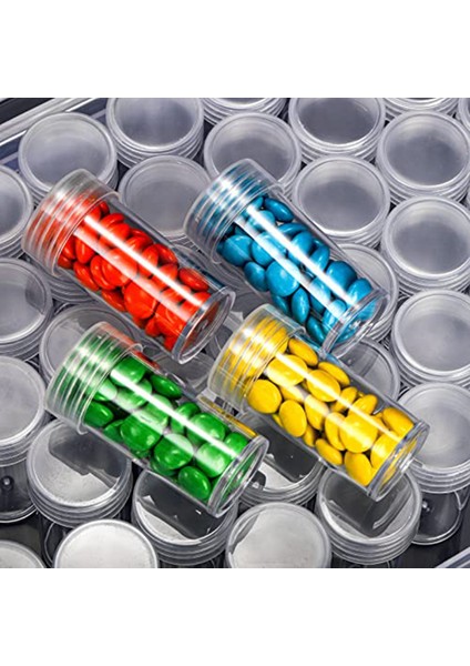 2 Paket Kutu, 120 Izgaralı Plastik Boncuk Saklama Kabı, 5d Nakış Aksesuarları Depolama Organizatör (Yurt Dışından) fırsatları