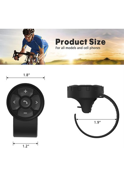Araba Bluetooth Akıllı Uzaktan Kumanda Askı ile Kablosuz IP67 Araba Bisiklet Motosiklet Için Su Geçirmez Telefon Denetleyicisi (Yurt Dışından)