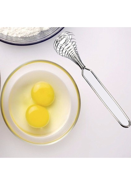 2x Bahar Bobin Tel Çırpma El Mikseri Blender Yumurta Çırpıcı Paslanmaz Çelik Alet (Yurt Dışından) fırsatları