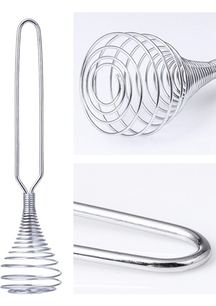 2x Bahar Bobin Tel Çırpma El Mikseri Blender Yumurta Çırpıcı Paslanmaz Çelik Alet (Yurt Dışından) indirimleri