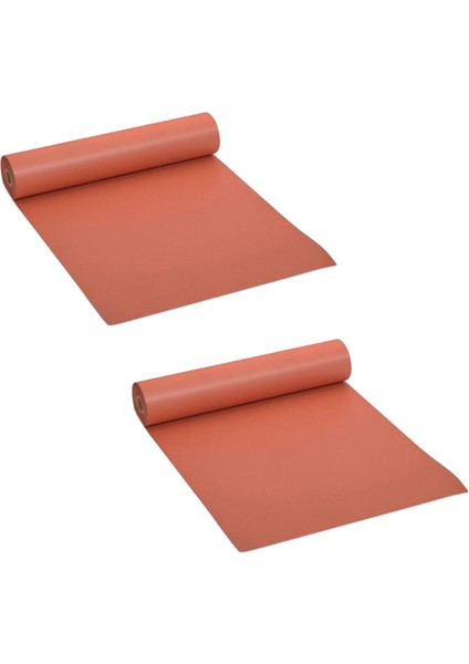 2 Adet 45,7CMX53. Pembe Kraft Kasap Kağıt Rulosu Gıda Sınıfı Şeftali Tüm Çeşitlerde Et Içmek Için Ambalaj Kağıdı (Yurt Dışından)