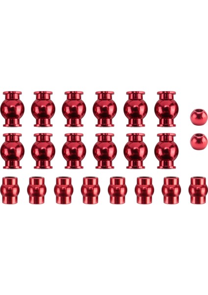Tam 22 Pcs Alüminyum Alaşım Pivot Top Kafa Seti Arrma Için 1/10 4x4 Granit Big Rock Senton Typhon Yükseltme Parçaları (Yurt Dışından)