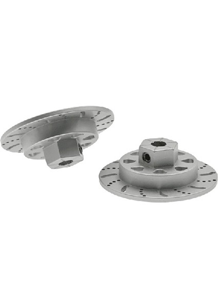 4 Adet Metal 1:10 Simülasyon Fren Diski Rc Araba Yükseltme Parçaları Aksesuarları Eksenel RBX10 Siyah (Yurt Dışından)