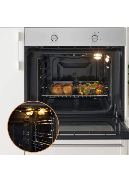 Fırın Ampulü, 4 Adet E14 Fırın 15W, Fırın Ampulü, Kapak Temizle Pigme Fırın Lambası, E14 Fırın Için 300 Santigrat Işığa Kadar Dayanıklı (Yurt Dışından)