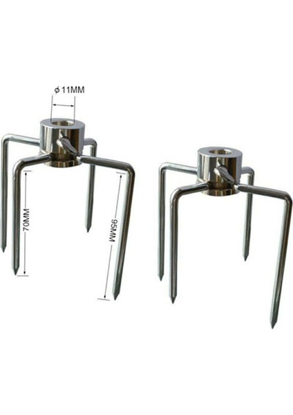 2 Adet Barbekü Et Lokantası Et Çatalı Kelepçe Izgara Köfte Paslanmaz Çelik Barbekü Şiş (Yurt Dışından) fırsatları