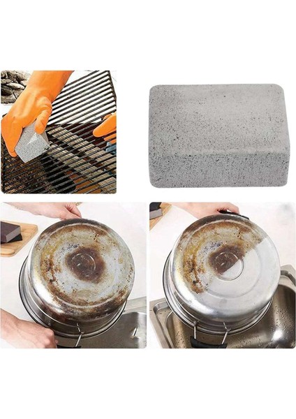 18 Adet Barbekü Izgara Temiz Tuğla Blok Barbekü Temizleme Taş Barbekü Rafları Lekeleri Gres Temizleyici Araçlar Mutfak Barbekü Araçları (Yurt Dışından)