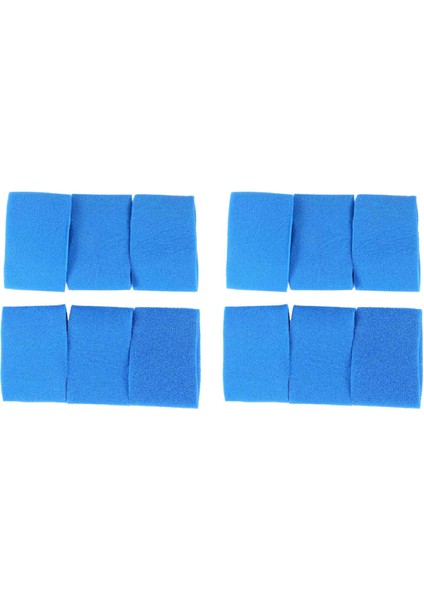 Saf Spa Için 12 Adet Yeniden Kullanılabilir Yıkanabilir Köpük Sıcak Küvet Filtresi S1 Tipi (Yurt Dışından)