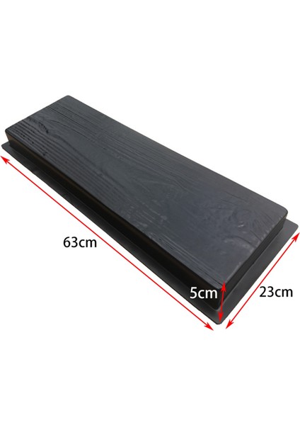 2x Taklit Ahşap Tahıl Dıy Yolu Maker Kaldırım Çimento Tuğla Kalıp Adım Kaldırım Yol Beton Kalıp (Yurt Dışından)