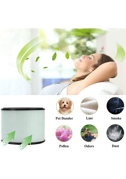 Partu Bs-08,3'ü 1 Arada Filtre Sistemi Için 4x Hepa Filtre, Ön Filtre, Gerçek Hepa Filtre, Aktif Karbon Filtre Içerir (Yurt Dışından)