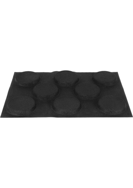 2x Silikon Hamburger Ekmeği Formları Delikli Fırın Yapışmaz Pişirme Levhaları Yarım Tava Boyutuna Uygun (Yurt Dışından) modelleri