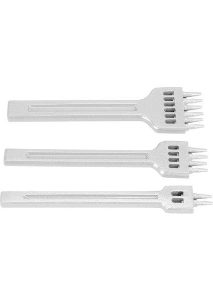 Dıy Deri Aracı 4mm Set Sıra Yumruk/kemer Yumruk Yuvarlak Yumruk/elmas El Yumruk Deri Dikiş Delme Aracı (Yurt Dışından)