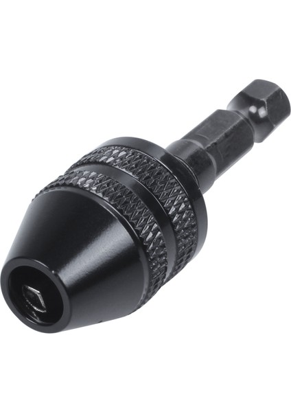 3x Anahtarsız Matkap Chuck Tornavida Darbeli Sürücü Adaptörü 1/4 Inç Matkap Siyah 0.3-3.6mm (Yurt Dışından)