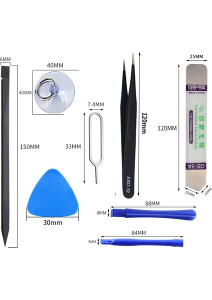 45 In 1 Açılış LCD Ekran Cep Telefonu Tamir Aletleri Seti Telefon Laptop Için Saat Gözlük Tamir Aletleri Seti (Yurt Dışından)