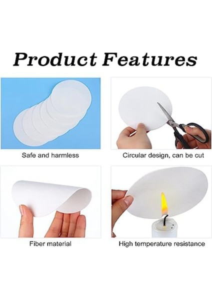 170 Adet Mikrodalga Fırın Kağıt Yuvarlak Seramik Elyaf 4.7 Inç Yüksek Sıcaklık Seramik Fırın Dıy Fırınlama Cam Fırınlama Fırını (Yurt Dışından) modelleri