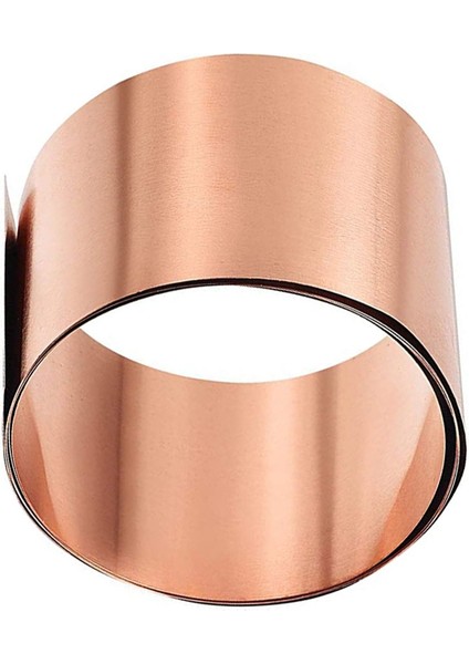 Bakır Sac Rulo, Metal Folyo Plaka 1000MM x 50MM x 0.1mm 2 Adet (Yurt Dışından) indirimleri