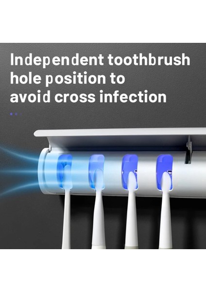 Elektrikli Uv Diş Fırçası Sterilizatör Tutucu Otomatik Indüksiyon Duvara Montaj Tutucu Banyo Aksesuarları Diş Fırçaları Kutusu (Yurt Dışından) fiyatları