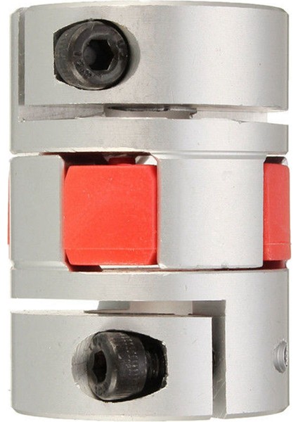 4 Adet 10MM x 14MM Alüminyum Esnek Şaft Kaplin Step Motor Şaft Kaplini Bağlayıcı (Yurt Dışından)