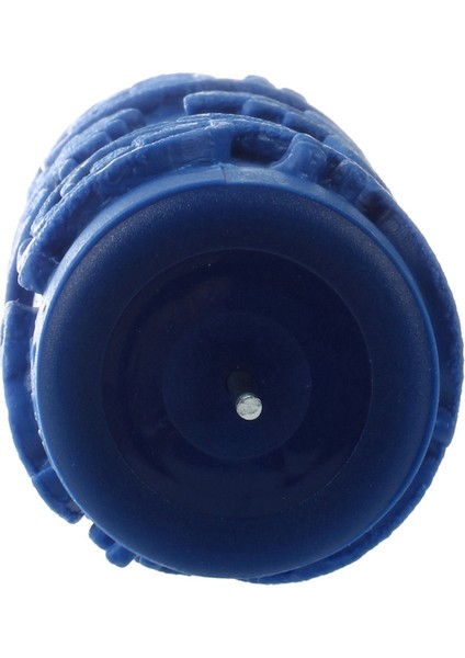 2x Makine Çiçekleri Için Dekoratif Motifli Boya Rulosu / Mavi 15 cm (Yurt Dışından)