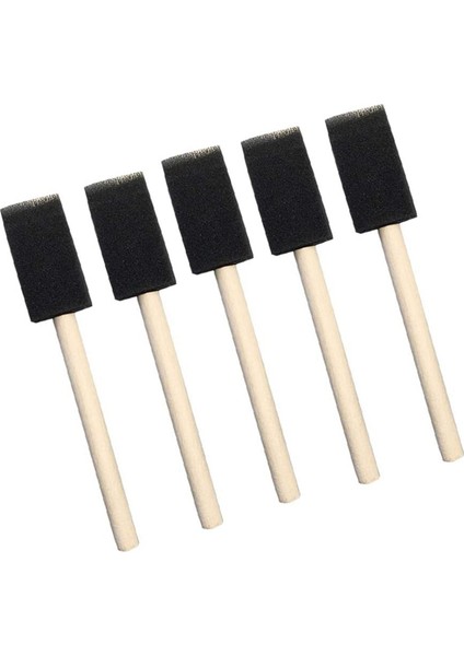 240 Adet Küçük Köpük Boya Fırçası Sünger Köpük Fırça Boyama Seti Ahşap Saplı 1 Inç Boya Fırçaları Araçları Boyama Seti (Yurt Dışından) modelleri