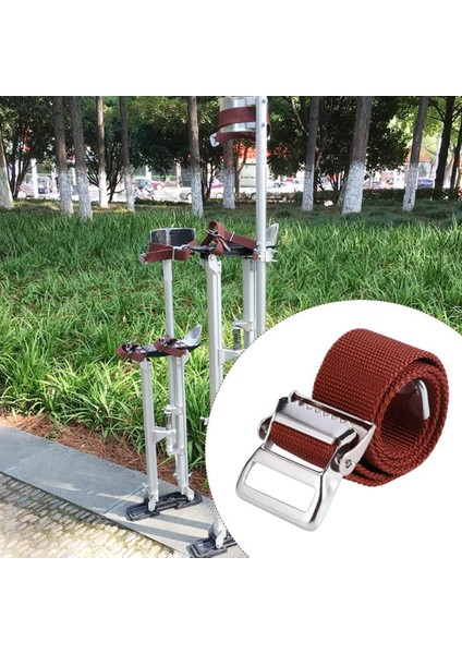 Uzunbacak Bacak Bantları Sapanlar, Ayarlanabilir Konfor Alçıpan Stilts Bacak Bandı Sapanlar Döngü Ev Geliştirme Yedek Parça 2 Adet (Yurt Dışından)