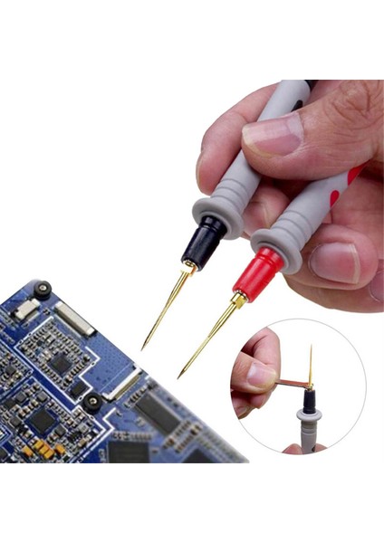 P1308D 25 Adet Multimetre Silikon Test Ucu Kiti Değiştirilebilir Iğne Anahtarı Timsah Klip 4mm Muz Fiş (Yurt Dışından) fırsatları