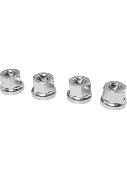 4 Adet Bisiklet Hub Somun Bisiklet Aksesuarları, Hareketli Somun Kaymaz Desen, 14.5mm (Yurt Dışından)