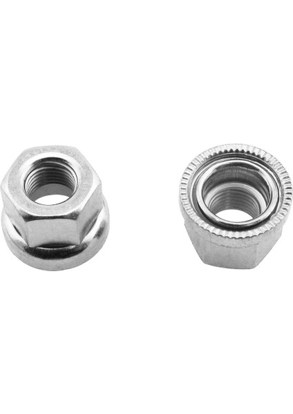 4 Adet Bisiklet Hub Somun Bisiklet Aksesuarları, Hareketli Somun Kaymaz Desen, 14.5mm (Yurt Dışından)