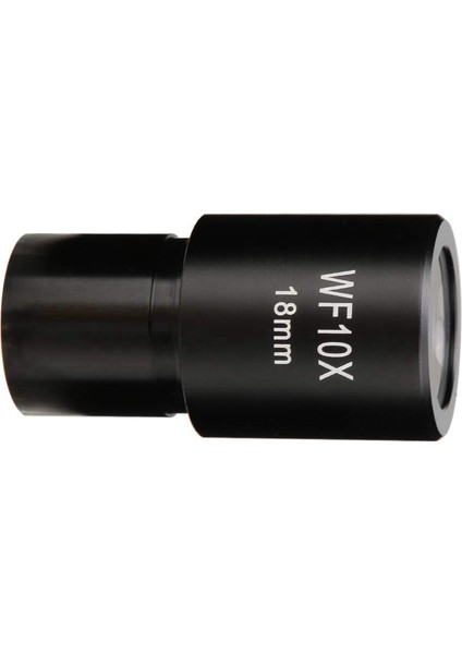 2 Adet 10X Mikroskop Mercek Geniş Açı Optik Lensler Adaptör Alanı 18MM Profesyonel Oküler Lens Standart (Yurt Dışından)
