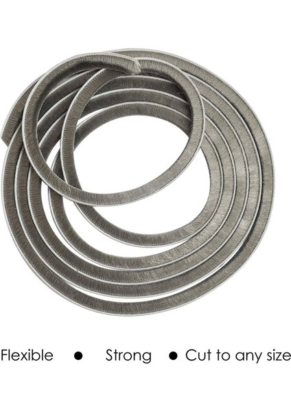 2x Sızdırmazlık Şeridi, Kapı Fırça Contası, Hava Şeridi, Sürgülü Kapılar Için, Pencereler, 5mx0.9cm (Yurt Dışından) fiyatları