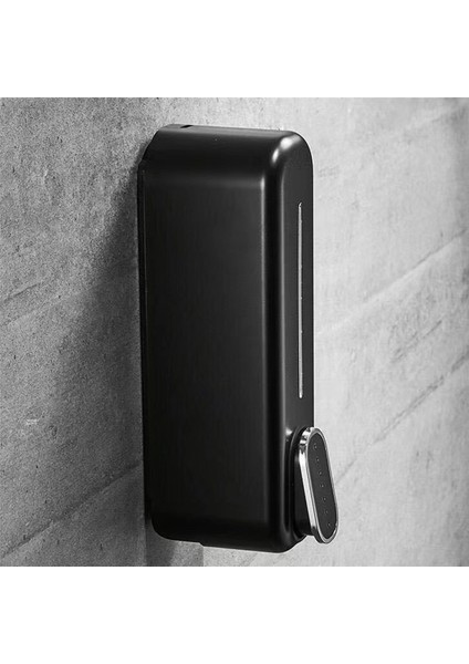 5x Sabunluk Duvara Montaj, 350 ml El Sıvı Şampuan Duş Jeli Dağıtıcı Banyo Mutfak Ofis Için Siyah (Yurt Dışından)