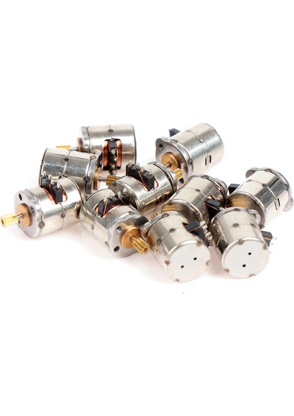 20 Adet/paket Mini 2 Fazlı 4 Telli Step Motor Minyatür Step Dişli Küçük Küçük Mini Motor Oyuncak Motor Dıy (Yurt Dışından)