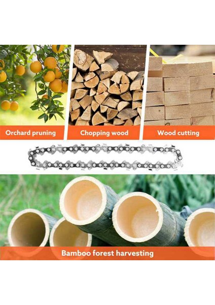 8 Adet 4 Inç Mini Çelik Testere Zinciri Elektrikli Budama Testere Aksesuarı Bahçe Alet Değiştirme (Yurt Dışından) fiyatları