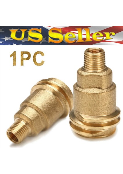 Qcc1 Somun Propan Gaz Bağlantı Hortumu Adaptörü 1/4 Inç Erkek Boru Konu Propan Hızlı Bağlantı Parçaları Propan Adaptörü (Yurt Dışından) fırsatları