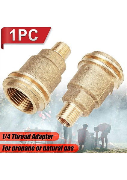 Qcc1 Somun Propan Gaz Bağlantı Hortumu Adaptörü 1/4 Inç Erkek Boru Konu Propan Hızlı Bağlantı Parçaları Propan Adaptörü (Yurt Dışından) indirimleri