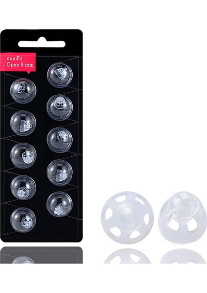 Minifit Bass 8mm Açık Için Işitme Cihazı Kubbesi (3 Paket), Işitme Cihazı Malzemeleri Evrensel Dome (Yurt Dışından) modelleri