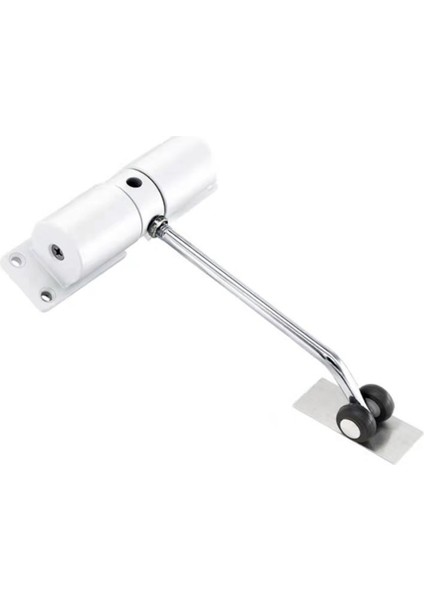 Basit Kapı Kapatıcı Ev Otomatik Menteşe Dilsiz Kapatıcı Görünmez Kapı Otomatik Kapı Kapatıcı (Beyaz) (Yurt Dışından)