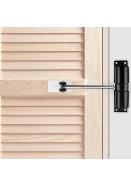 Basit Kapı Kapatıcı Ev Otomatik Menteşe Dilsiz Kapatıcı Görünmez Kapı Otomatik Kapı Kapatıcı (Beyaz) (Yurt Dışından) fiyatları