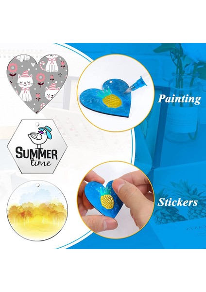 200 Parça Akrilik Anahtarlık Boşlukları Boş Akrilik Şeffaf Anahtarlık Kolye Dıy Zanaat Projeleri Için (Yurt Dışından) modelleri