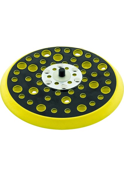 150MM 5/16 Dişli 52 Delik Orta Yoğunluklu Rastgele Orbital Zımpara Makinesi Kanca ve Döngü Destek Pedi Ceros Deros ile Uyumlu (Yurt Dışından)