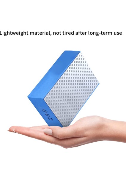 4 Adet Elmas El Parlatma Pedleri Seramik Karo Cam Taşlama, Zımpara Parlatma Taşlama Bloğu 60 ,100 ,200 ,400 (Yurt Dışından) modelleri