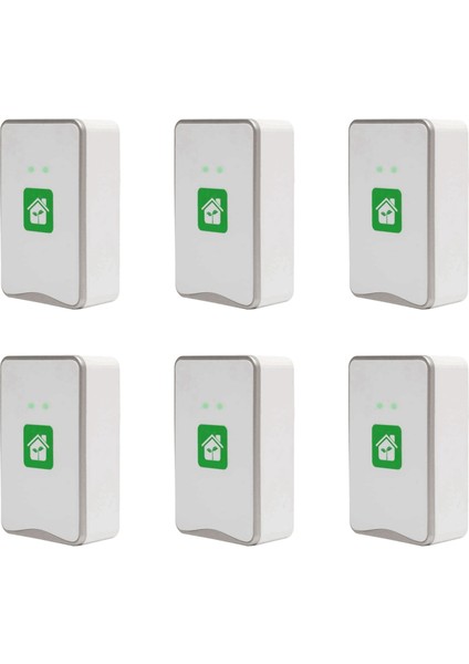 6x Takılabilir Hava Temizleme Cihazı Negatif Iyon Jeneratörü Filtresiz Iyonlaştırıcı Arıtma Temiz, Kirleticiler, Kokular-Ab Tak (Yurt Dışından)