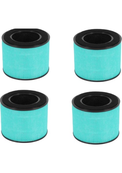 Partu Bs-08,3-In-1 Filtre Sistemi Için 4 Adet Yedek Hepa Filtresi Ön Filtre, Gerçek Hepa Filtresi Dahildir (Yurt Dışından)