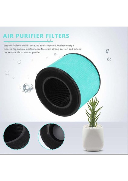 Partu Bs-08,3-In-1 Filtre Sistemi Için 4 Adet Yedek Hepa Filtresi Ön Filtre, Gerçek Hepa Filtresi Dahildir (Yurt Dışından) indirimleri